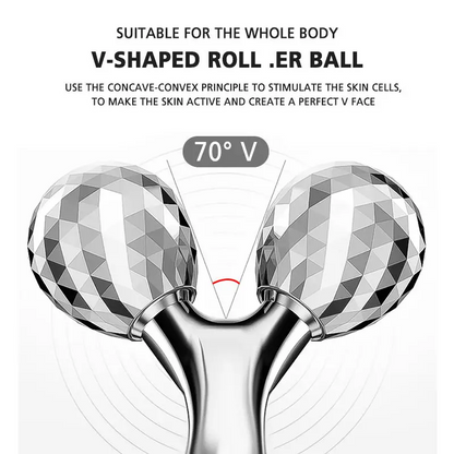 3D Y-shaped Face Lifting  Facial Massage Roller 360°