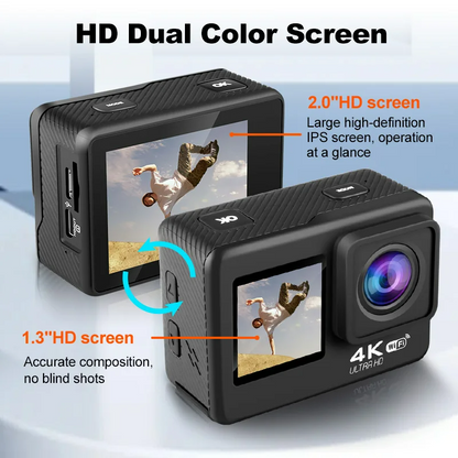 4K Action Camera With Sony IMX179 Sensor