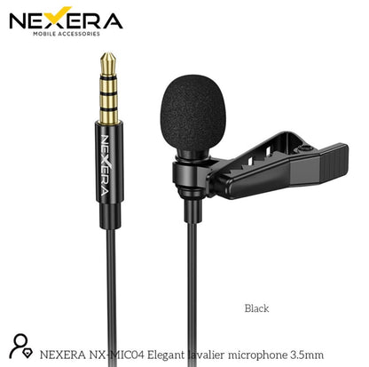 Nexera omnidirectional Lavalier microphone Type-C – NX-MIC06