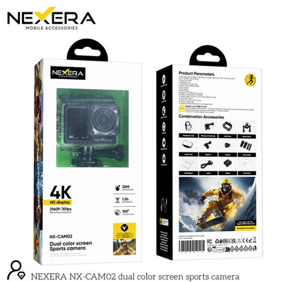 NEXERA 4k Sports Action Camera NX-CAM02