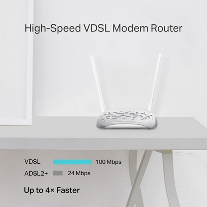 TPLINK Wireless VDSL/ADSL Router 300Mbs | W9950