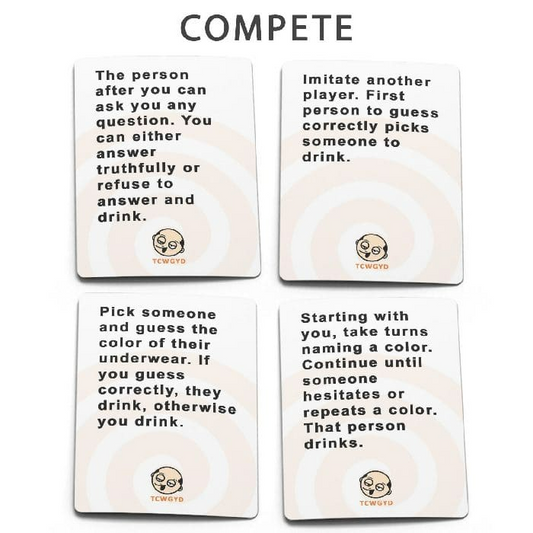 THESE CARDS WILL GET YOU DRUNK