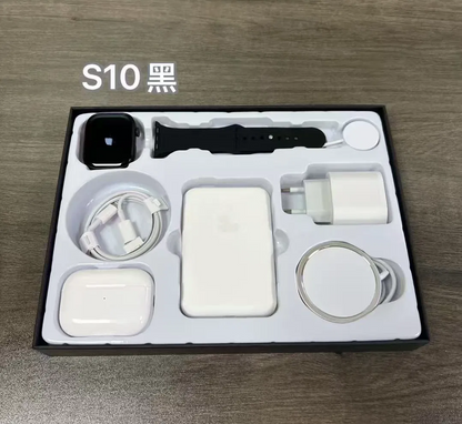 Pods PRO2 Smartwatch Earphone Magsafe Charger Gift Pack 20W Kit   Gift Pack (Watch + Audio + Charging Set)
