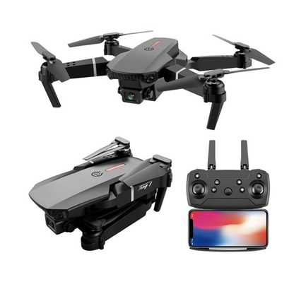 E88 WIFI DRONE with Dual 4K HD Camera Wide-Angle Lens