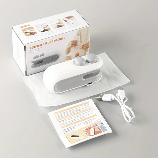 Mini Bag Sealer Rechargeable For Plastic Bags