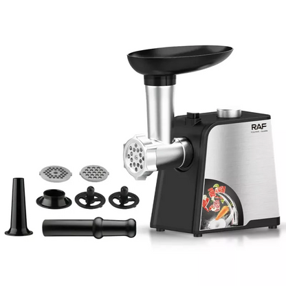 RAF Meat Grinder 2000W Stainless Steel Blades R3392