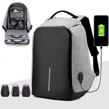 Material Anti-Theft Laptop Backpack, Size: 15.6 Inch