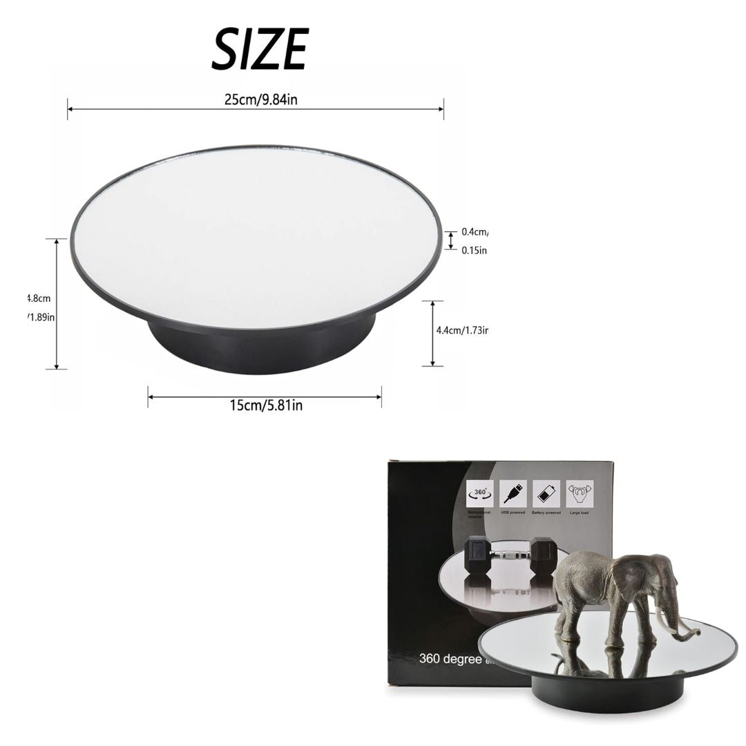 Electric Rotating Display Stand , Electric Rotating Turntable for Photography