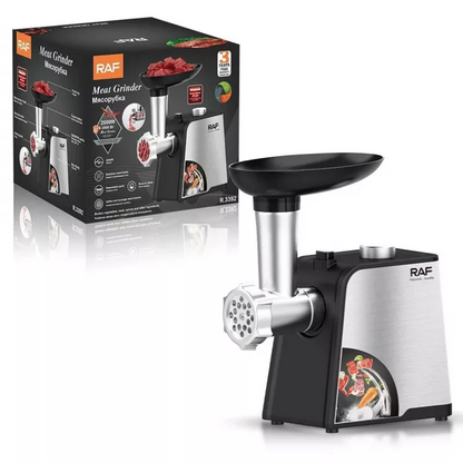 RAF Meat Grinder 2000W Stainless Steel Blades R3392