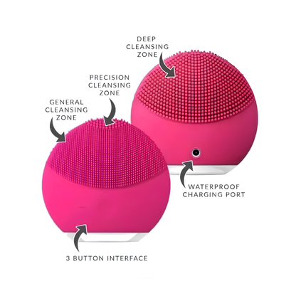 Electric Face Cleansing Brush & Vibration Massager