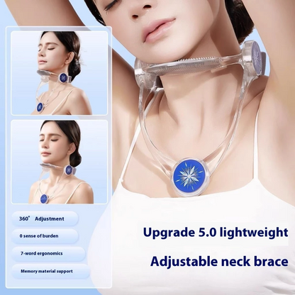 Adjustable Neck Brace – Soft, Breathable; Supportive for Daily Comfort!
