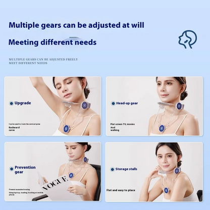 Adjustable Neck Brace – Soft, Breathable; Supportive for Daily Comfort!