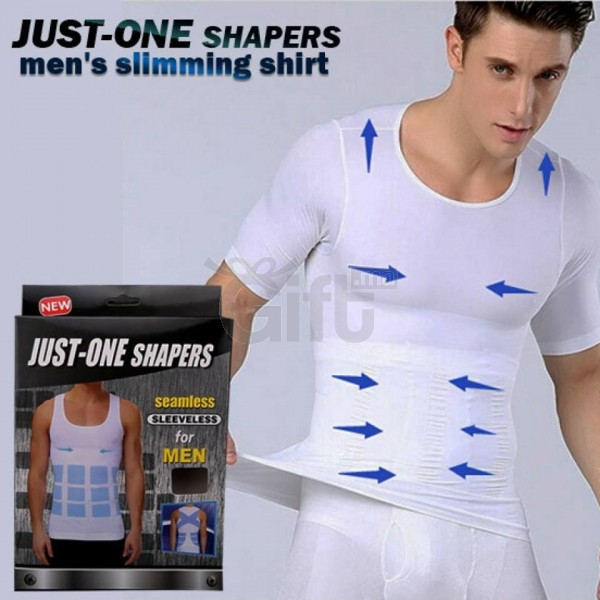 Compression Shirts for Men Shapewear Vest Body Shaper Abs Abdomen Slim Tank Top Undershirt