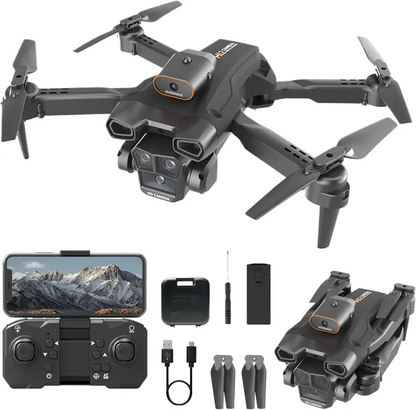 Drone With Dual Camera Wide Angle Optical Flow Quadcopter