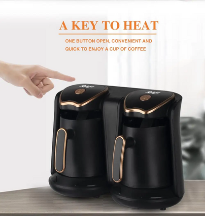RAF Electric Maker Double Cup Turkish Coffee Machine R109  0.5L