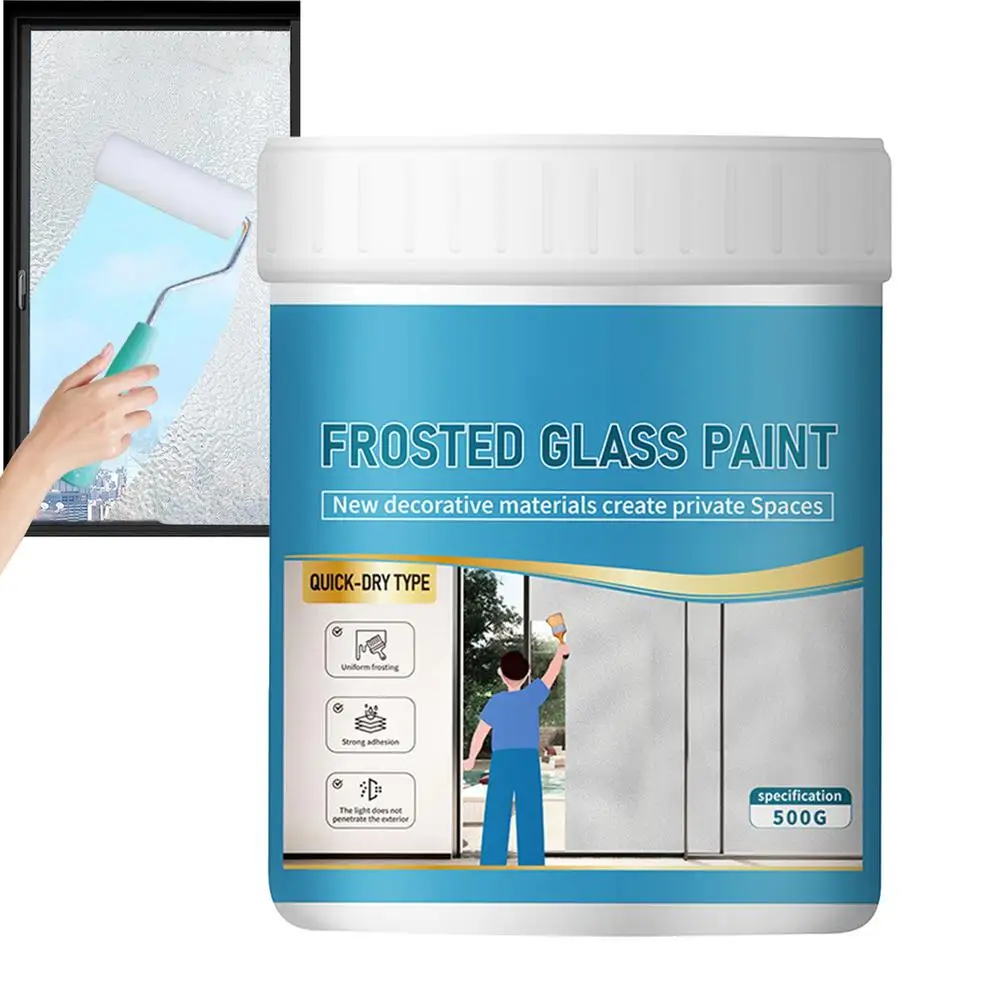 Glass Window Privacy Paint  | Portable Frost Spray Paint