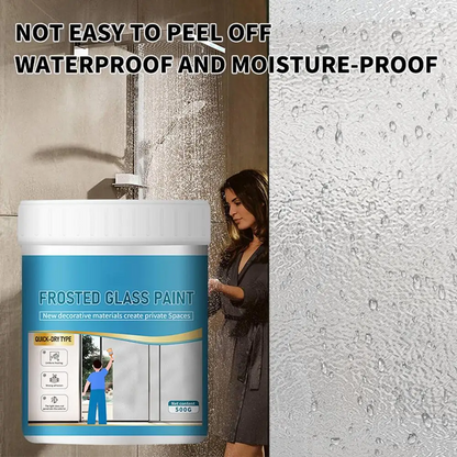 Glass Window Privacy Paint  | Portable Frost Spray Paint