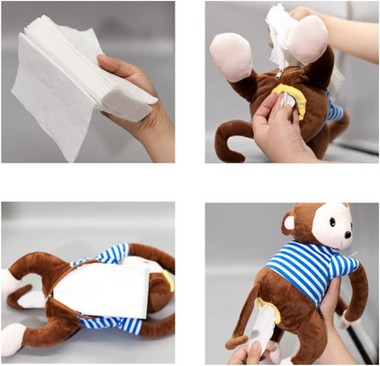 Monkey Tissue Holder for Car