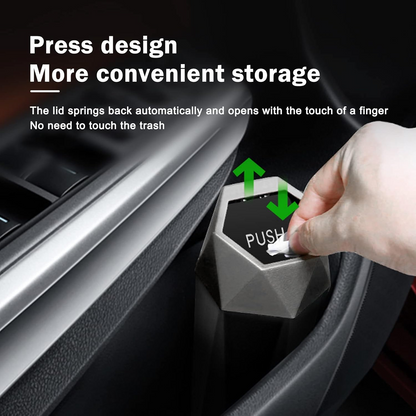 1 PC Car Trash Can with Lid