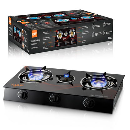 RAF Double Burners Gas Cooker Stoves Set R8052