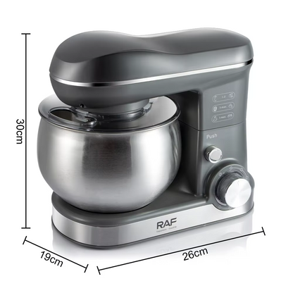 RAF 3 in 1 Stand Mixer 1800w 6L Cake Bread Dough Mixer R6617