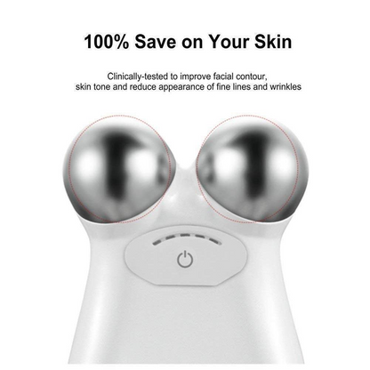 Mini Facial Toning Device – Microcurrent Wrinkle Reducer & Skin Lifting Tool