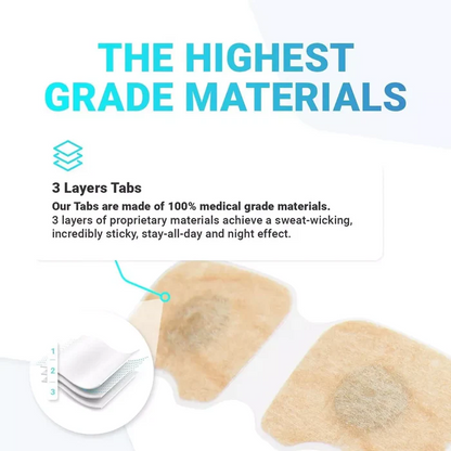 Magnetic Nasal Strips Snoring Relief Kit with Nose Clip for Gentle Breathing Sleep Aid