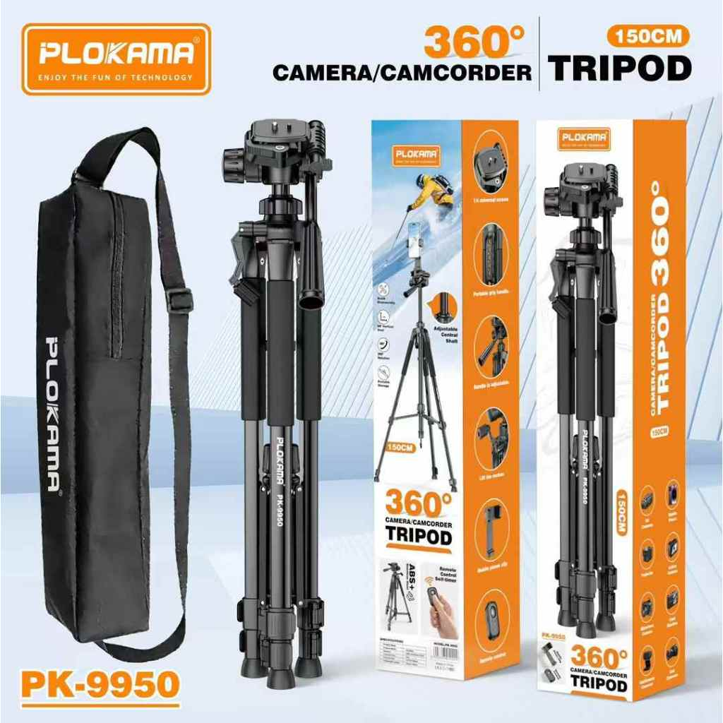 Plokama PK-9950 Pro 1500mm Professional Tripod