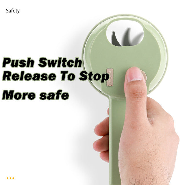 4 in 1 Handheld Electric Vegetable Cutter Food Chopper