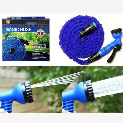 Expandable Garden Magic Hose Water Spray Pressure