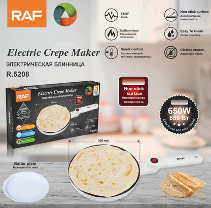 Raf Non-stick Electric Crepe Maker R5208