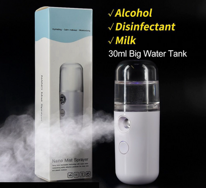Mini Nano Spray Face Humidifier - 30ml