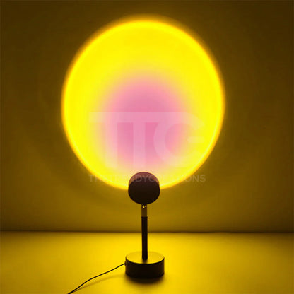 Rgb Sunset Lamp With Remote Control
