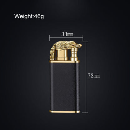 Crocodile Lighter Magic Double Flame Lighter