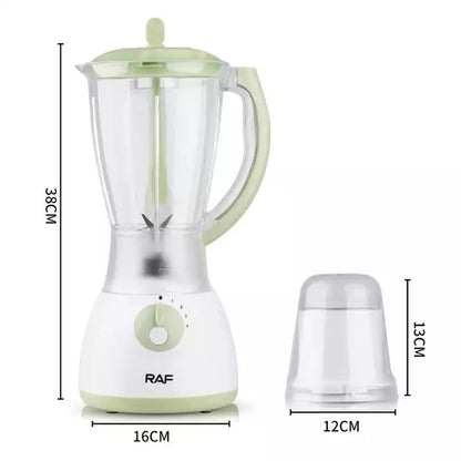 Raf Blender Stainless Steel 4 Blade 1000W 2 Cups 1.5L R440