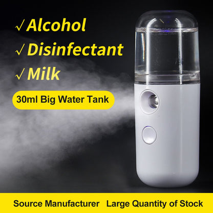 Mini Nano Spray Face Humidifier - 30ml