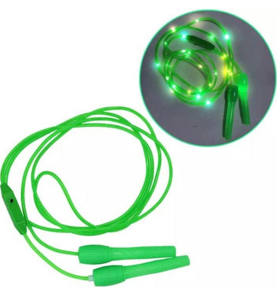 Jumprope  LED Lights Exercise Toy for Boys and Girls Indoor Outdoor Jump Rope 110 Inches