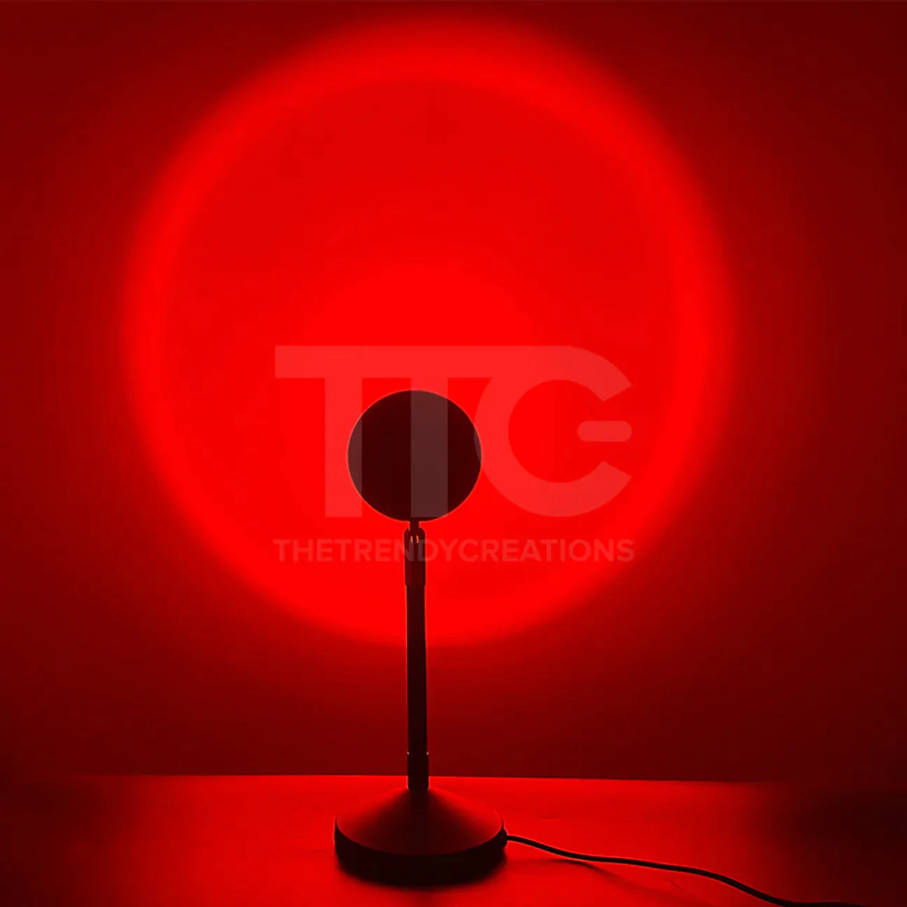 Rgb Sunset Lamp With Remote Control