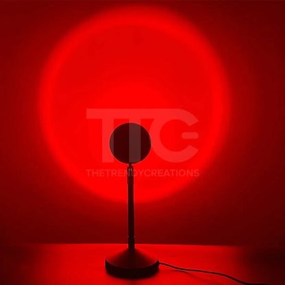 Rgb Sunset Lamp With Remote Control