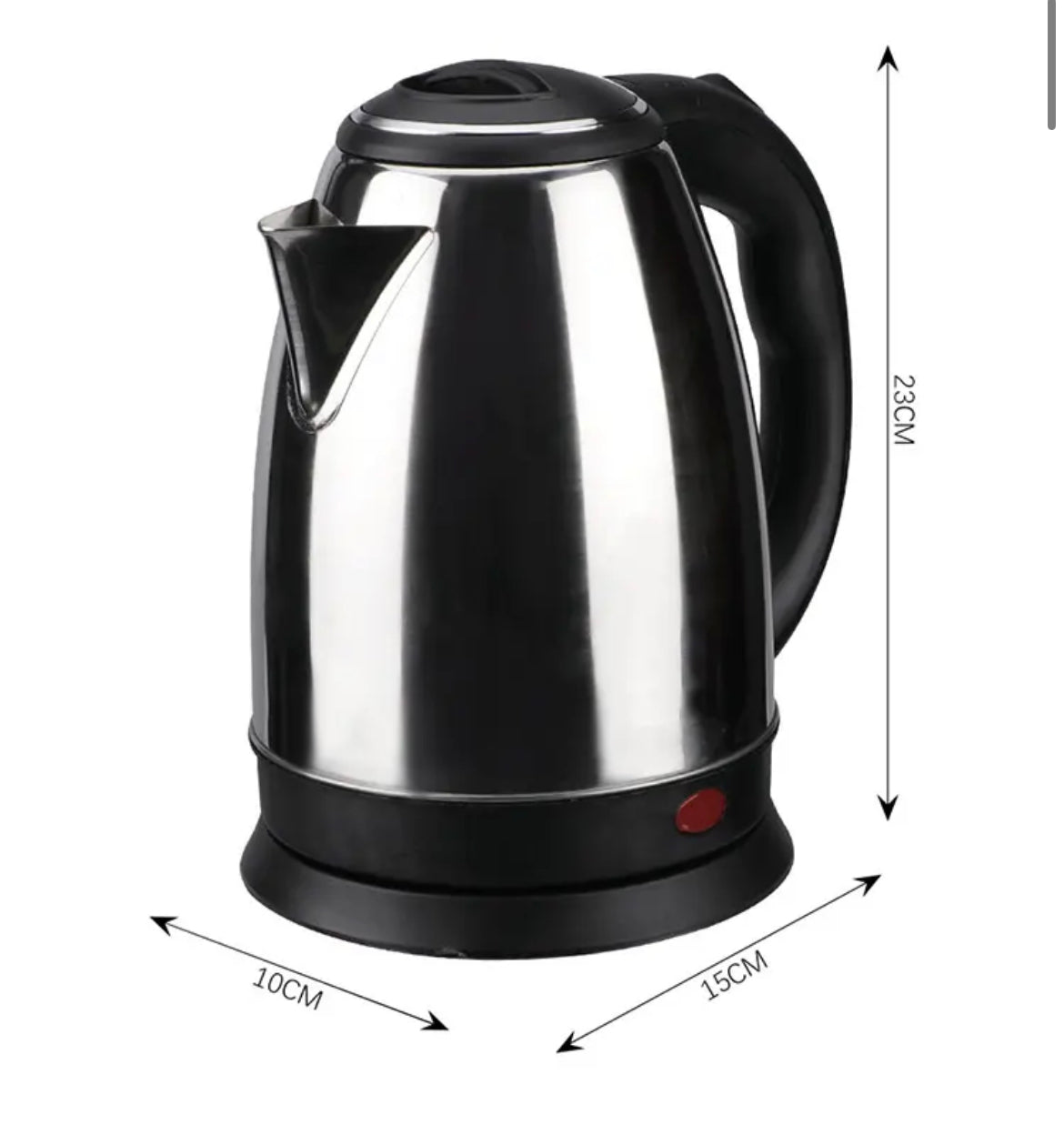 Raf Electric Kettle Water Warmer 2L Stainless Steel R7816