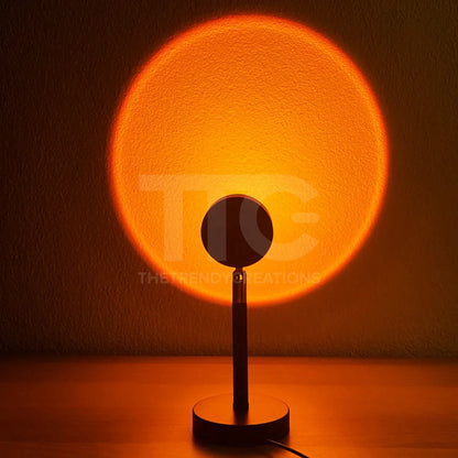Rgb Sunset Lamp With Remote Control