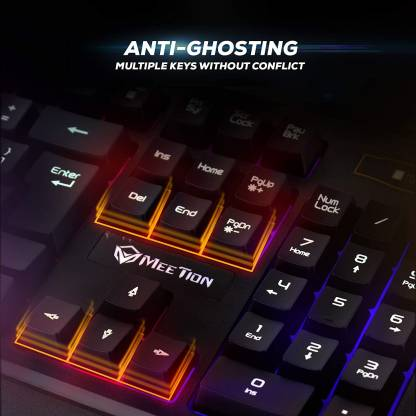 MEETION  Wired RGB Gaming Keyboard MT-K9320