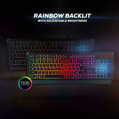 MEETION  Wired RGB Gaming Keyboard MT-K9320