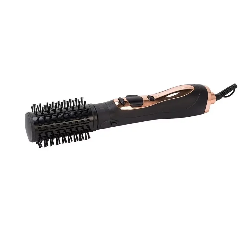 RAF R598 rotary brush, 1000W, removable brush, cold air jet, 2 temperature settings, black-gold