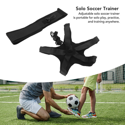 Professional Football Kick Throw Solo Practice Training Aid