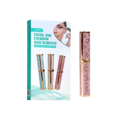 2 In 1 Usb Rechargeable Facial Hair Remover