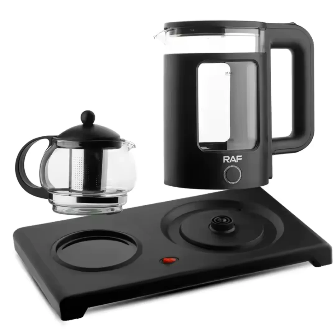 RAF Electric Kettle 1500W with Tea Brewing Pot R7855