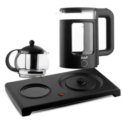 RAF Electric Kettle 1500W with Tea Brewing Pot R7855